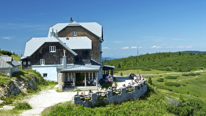 Das Ottohaus auf der Rax, © Wiener Alpen, Janos Kalmar