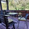 Terrasse mit Blick in den Garten, © Ulrike Weinzettl Terrasse mit Blick in den Garten, © Ulrike Weinzettl