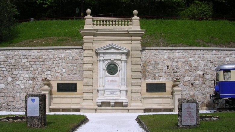 Ghega Denkmal am Bahnhof Semmering, © Horst Schröttner