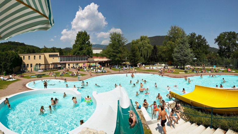 Naturbad Gloggnitz, © Wiener Alpen, Foto: Franz Zwickl