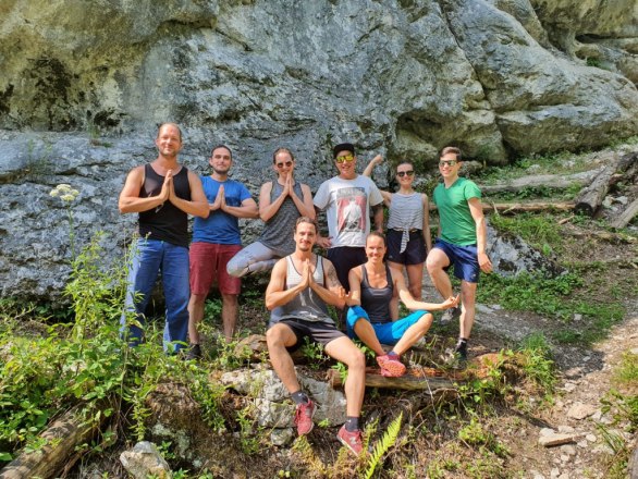 Kletter-Yoga-Camp, © Raufgeklettert P.Weisz