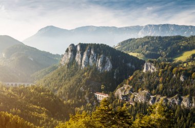 Weltkulturerbe Semmeringeisenbahn, © Niederösterreich-Werbung/Michael Liebert