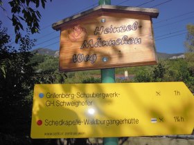 ... am Heinzelm&auml;nnchenweg retour zum Ausgangspunkt dem Payerbacher Bahnhof..., &copy; Wiener Alpen in Nieder&ouml;sterreich - Semmering Rax