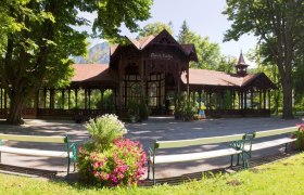 Pavillon im Kurpark Reichenau, © Marktgemeinde Reichenau an der Rax