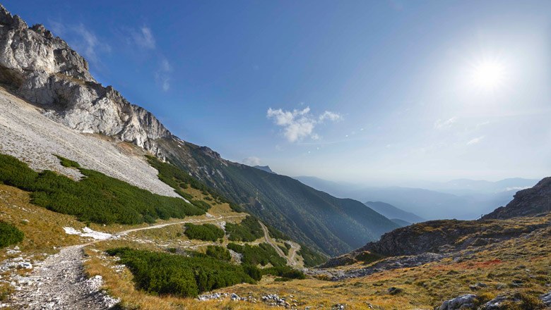 Der Schlangenweg auf der Rax, © Wiener Alpen, Bene Croy