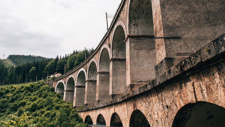 Kalte Rinne Viadukt am Semmering, © NÖW/sommertageblog