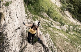 Klettersteige im Höllental, © Robert Herbst