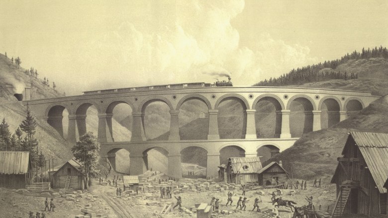 Viadukt Kalte Rinne historisch
