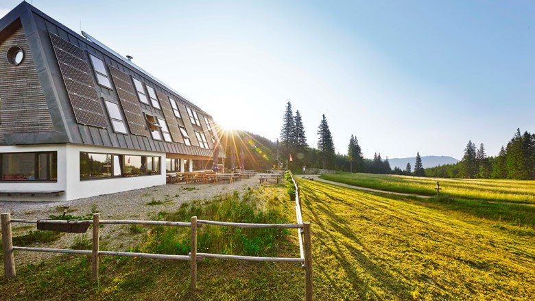 Das Naturfreundehaus Knofeleben, © Wiener Alpen, Bene Croy