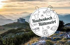 Haubenkoch trifft Hüttenwirt am Ottohaus, © NÖW/Herbst