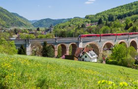 UNESCO Weltkulturerbe Semmeringeisenbahn, © Wiener Alpen / Franz Zwickl