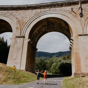 Entlang der Bogenbrücken und Viadukte wandern, © Nicole Seiser