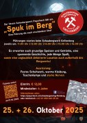 Plakat 2025 Spuk im Berg, © Verein Schaubergwerk Payerbach