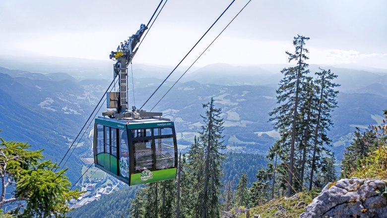 Raxseilbahn, © Scharfegger's Raxalpen Resort