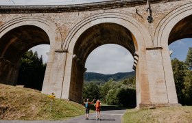 Entlang der Bogenbrücken und Viadukte wandern, © Nicole Seiser