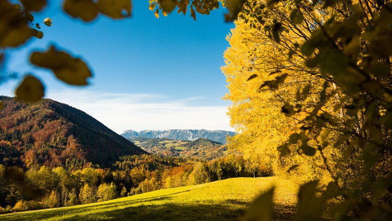 Herbstblick auf die Rax, © Martin Fülöp