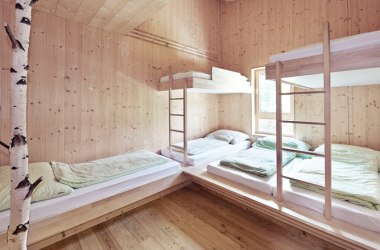 Mehrbettzimmer im Naturfreundehaus Knofeleben, © Wiener Alpen / Bene Croy
