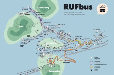 Plan RUFbus Semmering-Rax