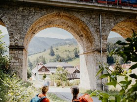 Bahnwanderweg Semmering von Semmering bis M&uuml;rzzuschlag