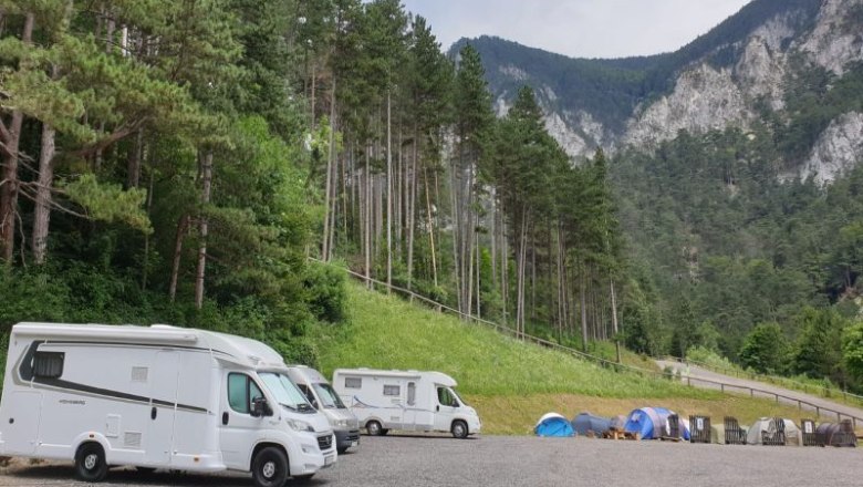 Park'n'Camp, © Scharfegger’s Raxalpen Resort