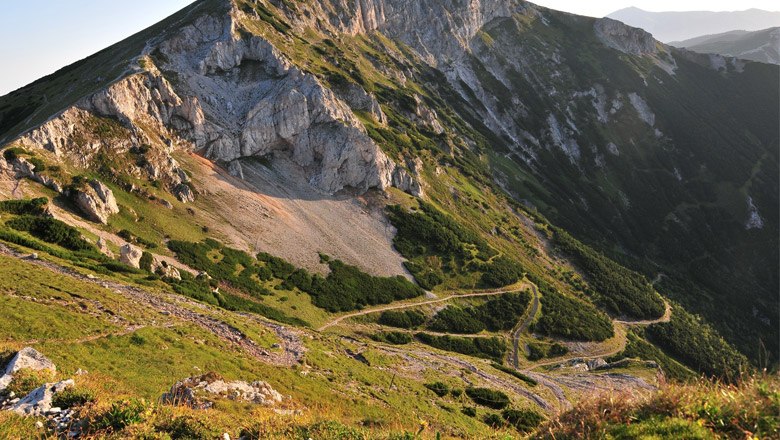 Schlangenweg auf der Rax, © Wiener Alpen / www.eva-gruber.com