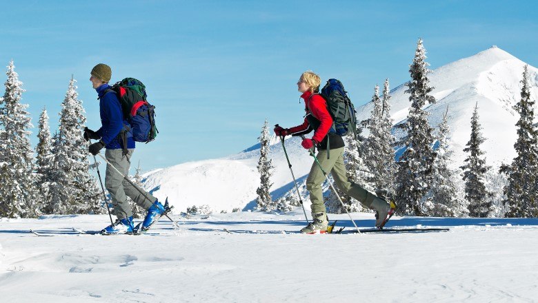 Schitour auf der Rax mit Blick auf den Schneeberg, © Marktgemeinde Reichenau an der Rax, Foto Franz Zwickl