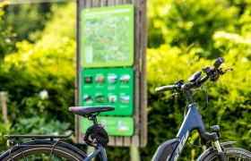 Der Hubertushof in Trattenbach ist Radpartner Nieder&ouml;sterreich. Er liegt direkt am Feistritztalradweg und somit optimal f&uuml;r einen Radurlaub.