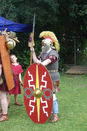 Römischer Soldat, © Vanessa Staudenhirz